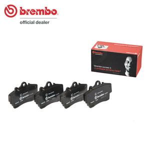 brembo Brembo black brake pad front Porsche Boxster (986) 98667 98624 H11.10~H16.11 S 3.2L