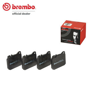 brembo ブレンボ ブラックブレーキパッド フロント用 メルセデスベンツ Sクラス (W126) 126022 126032 S55～S60.9 280SE/380SE