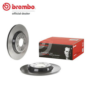 brembo ブレンボ ブレーキローター リア用 アウディ A4 (B8) 8KCDNF H23.7～H28.2 2.0 TFSI クワトロ 2012モデル