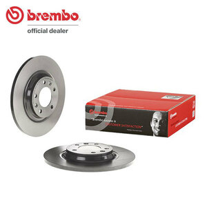 brembo ブレンボ ブレーキローター リア用 シトロエン C5 X7RFJ H20.10～H22.4 2.0L ATE エレクトリックパーキングブレーキ付