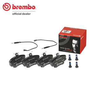 brembo ブレンボ ブラックブレーキパッド フロント用 ルノー ルーテシア BK4J H13.6～H18.2 16バルブ 1.4L ABS付