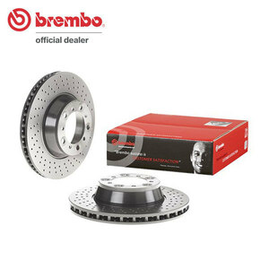 brembo ブレンボ ブレーキローター リア用 ポルシェ 911 (997) 997MA101S H22.10～H23.11 カレラGTS 3.8L