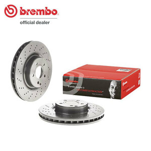 brembo ブレンボ ブレーキローター フロント用 メルセデスベンツ SLクラス (R230) 230456 H18.11～H20.5 SL350 AMGスポーツパッケージ除く