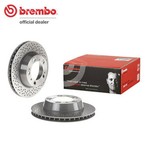 brembo ブレンボ ブレーキローター リア用 ポルシェ ボクスター (987) 987MA121 H21.7～H24.6 S 3.4L