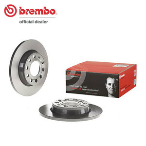 brembo ブレンボ ブレーキローター リア用 アウディ A4 (B6) 8EASNF H13.6～H17.2 3.0 クワトロ ～8E_5_400000 ATE