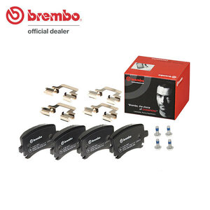 brembo ブレンボ ブラックブレーキパッド リア用 フォルクスワーゲン ゴルフ 1KBUBF H18.2～H21.3 R32