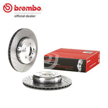 brembo ブレーキローター リア BMW 3シリーズ(F31) 8B30 H27.9～ 340i ツーリング Op.Mパフォーマンス R345 ディンプル＆スリット_画像1