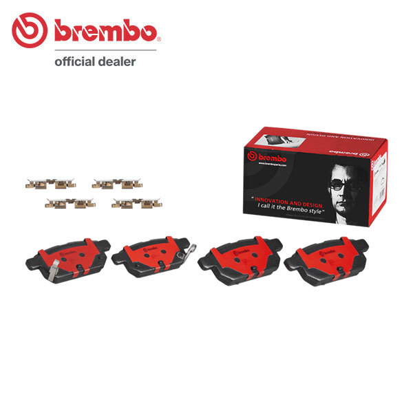 brembo ブレンボ セラミックブレーキパッド リア用 SX4 Sクロス YA22S YB22S H27.2~