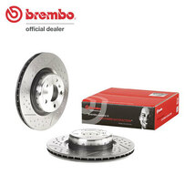 brembo ブレンボ ブレーキローター リア用 BMW 2シリーズ (F22) 2G30 2G30G H26.3～ M240i クーペ ディンプル＆スリットタイプ_画像1