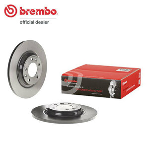 brembo ブレンボ ブレーキローター リア用 シトロエン C5 X7XFV H20.10～ 3.0 V6 ATE エレクトリックパーキングブレーキ付