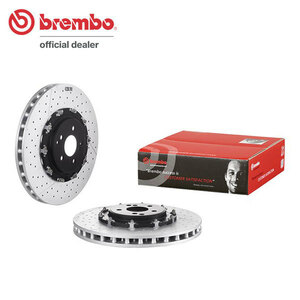 brembo フローティングローター フロント ベンツ Cクラス(C204) 204377 H23.10～ C63 AMG ブラックシリーズ クーペ 390φ×36 ドリルド