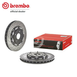 brembo ブレンボ フローティングブレーキローター フロント用 アバルト695 トリブートフェラーリ 312142 H23～ 2ピースディスク