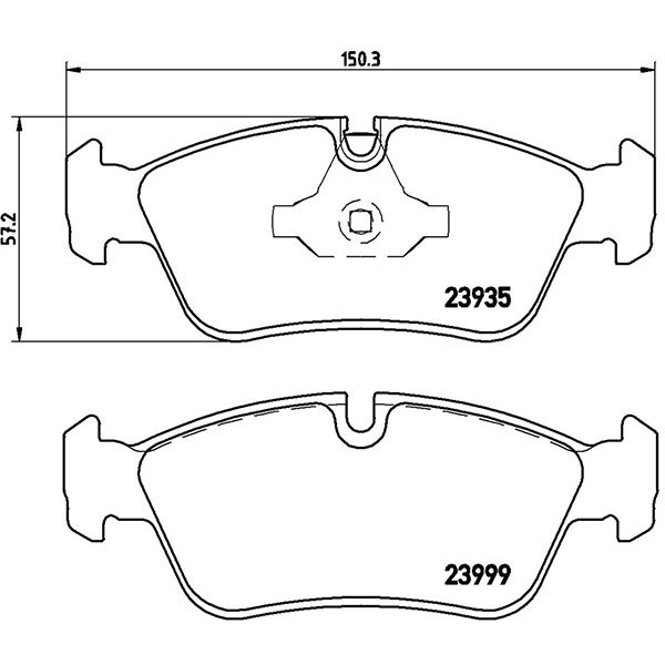 brembo ブレンボ ブラックブレーキパッド フロント用 BMW 1シリーズ (E87) UF20 H16.9~H18.1 120i BMWパフォーマンスブレーキ除く brembo ブレンボ ブラックブレーキパッド フロント用 BMW 1シリーズ (E87) UF20 H16.9~H18.1 120i BMWパフォーマンスブレーキ除く
