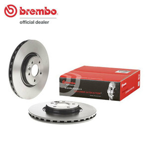 brembo ブレーキローター フロント用 ボルボ V50 MB5254 MB5254A H16.5～H25.1 FF/4WD T5/T5 AWD/2.5T 16.5インチブレーキ(320mmディスク)