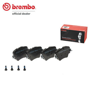 brembo ブレンボ ブラックブレーキパッド フロント用 BMW 5シリーズ (G31) JL10 H29.6～ 523i (Mスポーツ含む)