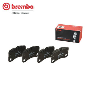 brembo ブレンボ ブラックブレーキパッド リア用 ポルシェ 911 (997) 997M9777 H21.7～ GT3 3.8L