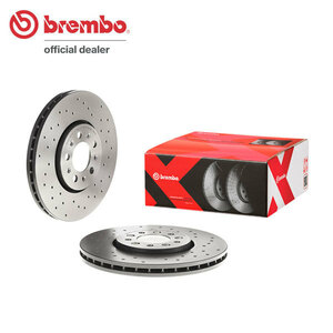 brembo ブレンボ エクストラブレーキローター フロント用 フォルクスワーゲン ポロ 6RCAV H22.9～H25.3 GTI 1.4L