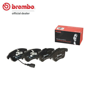 brembo ブレンボ ブラックブレーキパッド フロント用 フォルクスワーゲン ティグアン 5NCAW 5NCCZ 5NCTH H20.9～H28.12 TSI 1.4L/2.0L 1ZD