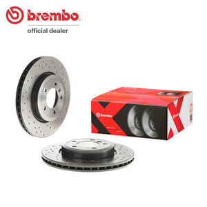 brembo ブレンボ エクストラブレーキローター フロント用 アルピナ B3 (E46) 3E44 H11.9～H16 3.3L 328ベース(ME44/NE44)