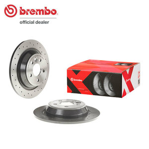 brembo ブレンボ エクストラブレーキローター リア用 ランドローバー レンジローバーイヴォーク LV2A H24.3～H27.9 ターボ 2.0L