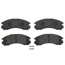 brembo ブレンボ ブラックブレーキパッド 1台分セット デボネア S22A S26A S27A H4.8～H11.11_画像2