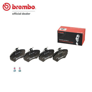 brembo ブレンボ ブラックブレーキパッド フロント用 フォルクスワーゲン ルポ 6XAUA 6XBBY H13.7～ 1.4L