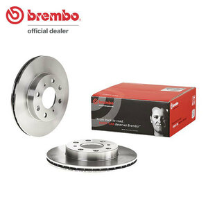 brembo ブレンボ ブレーキローター フロント用 N-WGN JH1 JH2 H25.11～ ターボ ベンチディスク