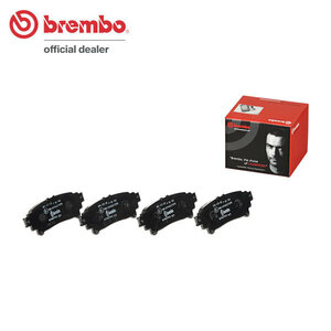 brembo ブレンボ ブラックブレーキパッド リア用 レクサス RX450h GYL10W GYL15W GYL16W H20.12～H27.9 Fスポーツ含む