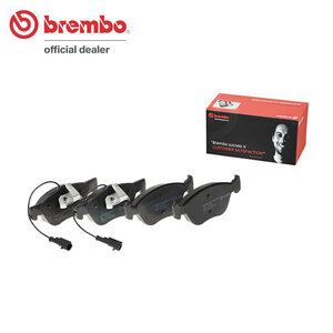 brembo ブレンボ ブラックブレーキパッド フロント用 アルファロメオ アルファ156 932AC H14.1～H18.2 2.5 V6