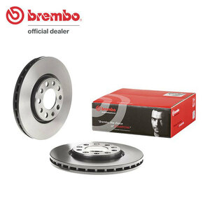 brembo ブレーキローター フロント フィアット 500X 33414 H27.10～R1.5 16バルブ TB FF 1.4L ATE 140ps(281x26mm)