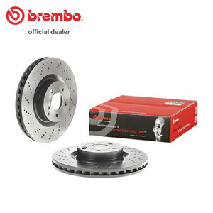 brembo ブレンボ ブレーキローター フロント用 メルセデスベンツ Eクラス (C207) 207361 H27.1～ E400 クーペ