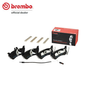 brembo ブレンボ ブラックブレーキパッド リア用 メルセデスベンツ Mクラス (W163) 163154 H10.8～H15.2 ML320 ～A289559/X754619