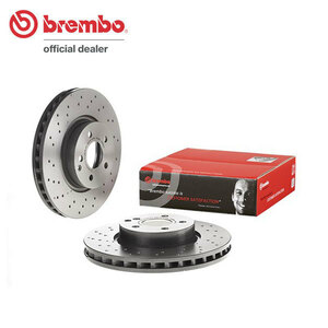 brembo ブレーキローター フロント用 メルセデスベンツ Eクラス (W212) 212056C H21.5～H23.10 E350 セダン AMGスポーツパッケージ