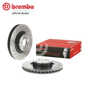brembo ブレーキローター フロント用 ベンツ Sクラス (W221) 221071 H17.10～H23.7 S500/S550 AMGスポーツパッケージ(リア:ベンチディスク)