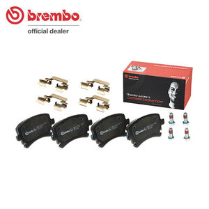 brembo ブレンボ ブラックブレーキパッド リア用 アウディ RS6 4FBUHS H20～H25 クワトロ 5.0L