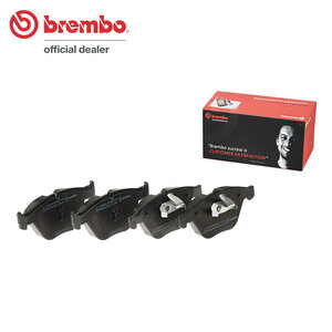 brembo ブレンボ ブラックブレーキパッド フロント用 BMW 3シリーズ (E91) VS35 H18.10～H22.5 335i ツーリング