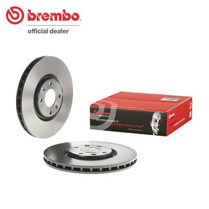 brembo ブレーキローター フロント用 シトロエン C4 (B7) B75F02S B75F02S H23.7～ ターボ 1.6L エレクトリックパーキングブレーキ無