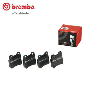 brembo ブレンボ ブレーキパッド OPEL ASTRA (XD系) XD180 XD180W XD180K リア用 P59 018 BLACK ディスクパッド