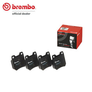 brembo ブレンボ ブラックブレーキパッド リア用 オペル ベクトラ XH200 XH200W XH201 H7.10～H14.7 16バルブ 2.0L