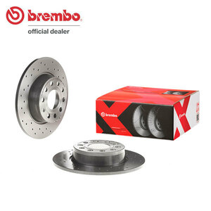 brembo エクストラブレーキローター リア用 フォルクスワーゲン ゴルフヴァリアント 1KCBZ H22.9～H25.12 TSI トレンドライン 1.2L BOSCH