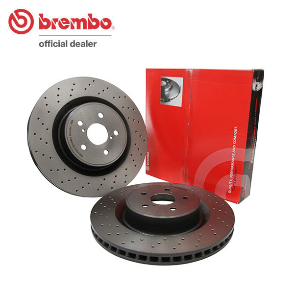 brembo ブレンボ エクストラブレーキローター 1台分セット フェアレディZ Z33 HZ33 H14.8~H17.9 バージョンS/ST/ニスモ Brembo