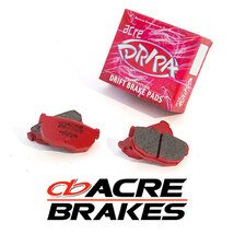 ACRE アクレ ブレーキパッド ドリパ リア用 ランサーエボリューション5/6 CP9A H10.1～H11.12 4WD GSR 2.0L Brembo_画像1