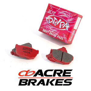 ACRE アクレ ブレーキパッド ドリパ リア用 ランサーエボリューション7/8/9 CT9A　 H12.1～H20.6 4WD GSR 2.0L Brembo