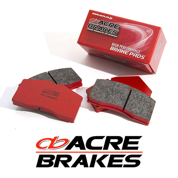 ACRE アクレ ブレーキパッド PC2600 フロント用 エクリプス D32A D38A H7.2~H12.9 FF 2.0L