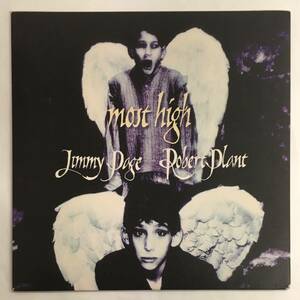 LED ZEPPELIN/JIMMY PAGE & ROBERT PLANT ペイジ＆プラント/ MOST HIGH (7&#34;) UK W/PS, B面 ALBUM 未収曲 (g199)