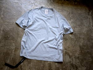 23ss NY購入/XL/LIGHT BLUE/CAMPIONE Big Silhouette drawcord COTTON T-Shirts ''Big Logo'' /ビッグシルエット ドローコード Tシャツ