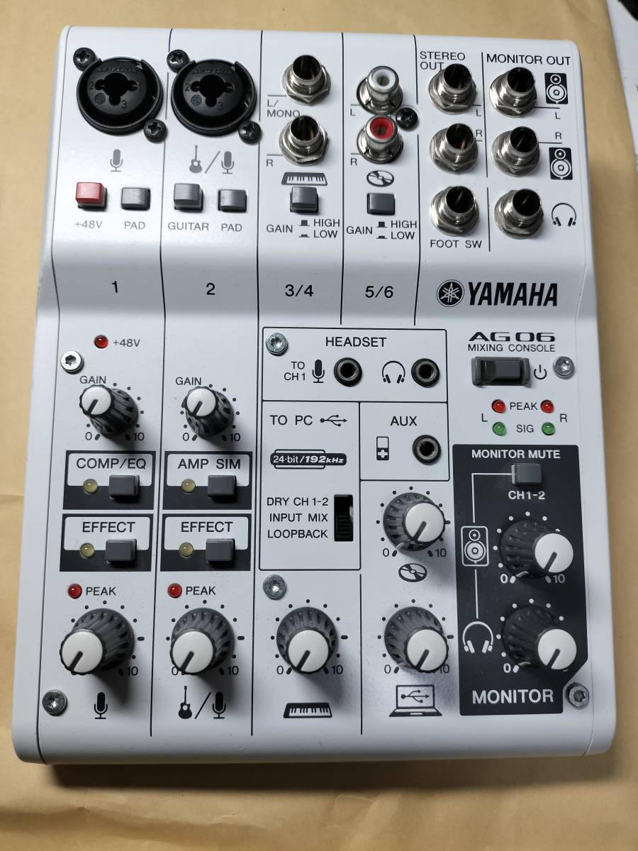 ヤフオク! -「yamaha ag06」の落札相場・落札価格