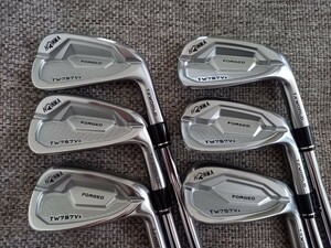 超美品 HONMA 757vx ProjectX 5.5 6-A 6本セット 1Rのみ