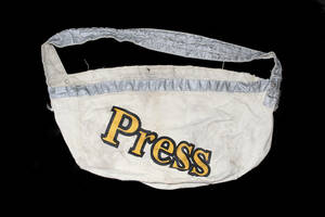 VINTAGE 60*S-70*S PRESS NEWSPAPER BAG News бумажная сумка Vintage 