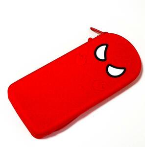 スパイダーマン 筆箱 マーベル ペンケース シリコン ポーチ 赤【リボン袋付】